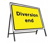 Diversion End Sign